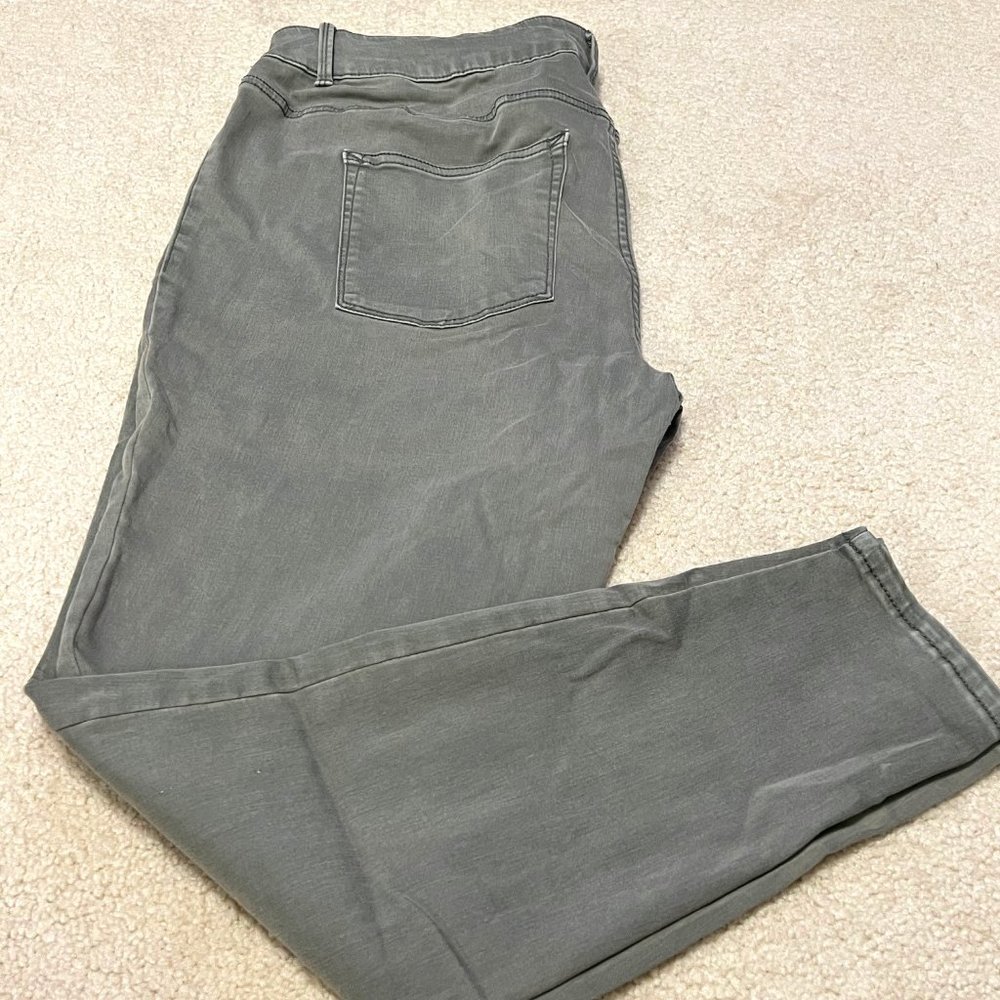 Plus Size m Jeans by Maurices High Rise Double Button Jeans - Size 18W